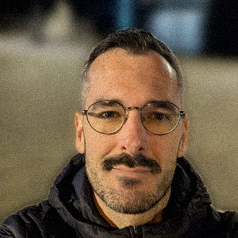 Portrait of Fabio Sartori, smiling